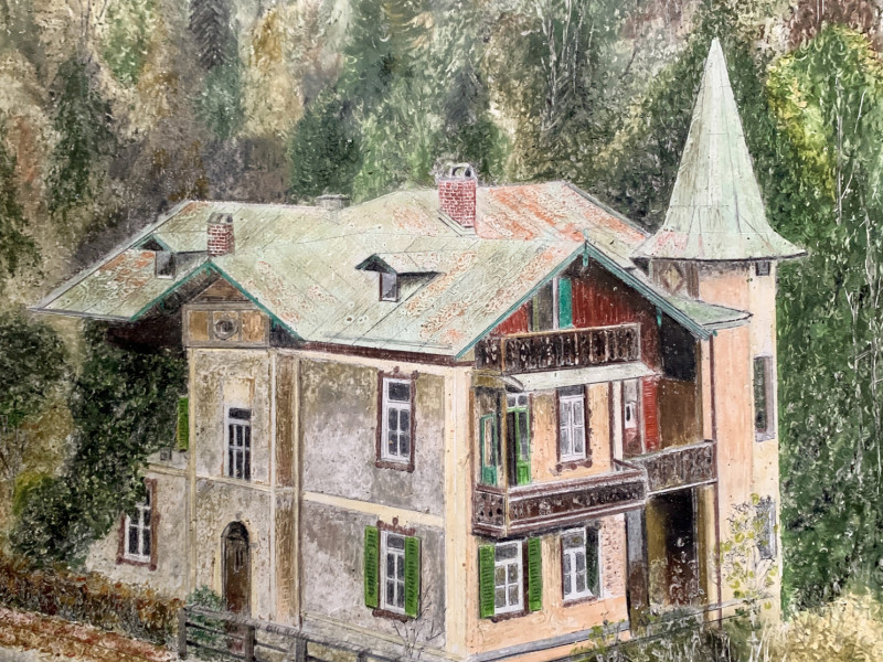 verlassene Villa in Berchtesgaden