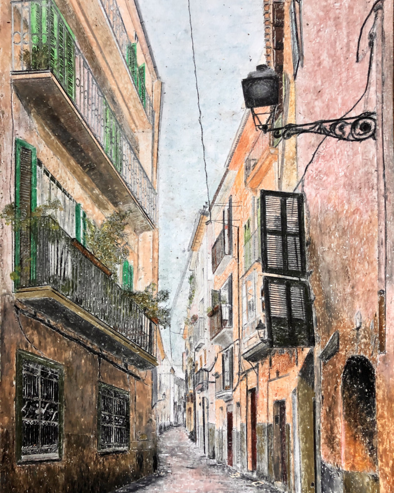 Gasse in Palma de Mallorca