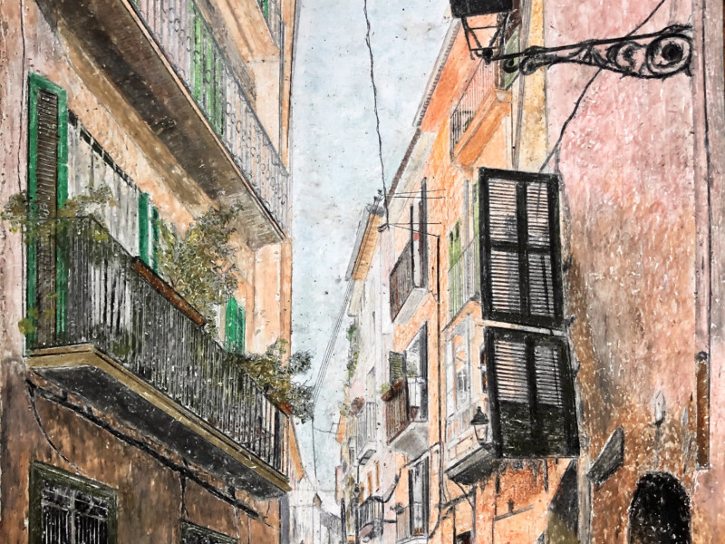 Gasse in Palma de Mallorca