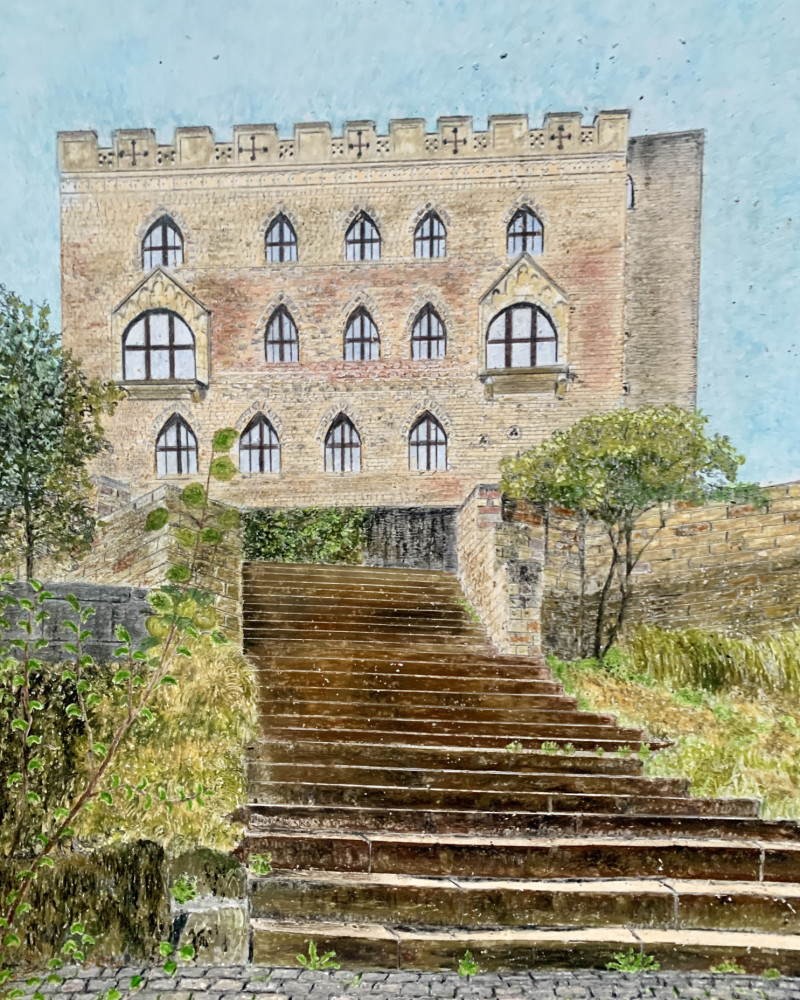 Hambacher Schloss in Neustadt an der Weinstra&szlig;e