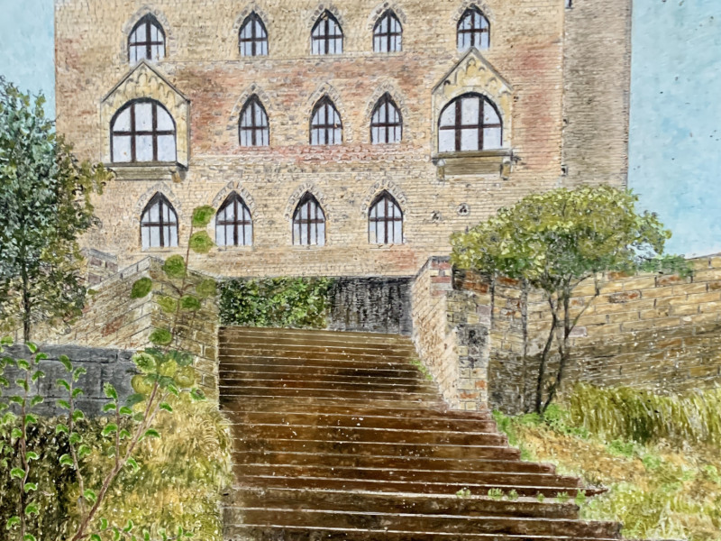 Hambacher Schloss in Neustadt an der Weinstra&szlig;e