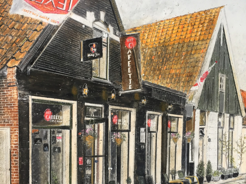 Het Cafeetje in Oosterend auf Texel